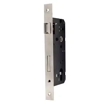 IPSA PERU MORTISE HANDLE EITH LOCK & 60MM CYLINDER KEY & KNOB IN CPS FINISH IPSA | Model: 16747