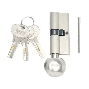 IPSA 70MM CYLINDER KEY & KNOB IN FSS FINISH 6408 IPSA | Model: 6408