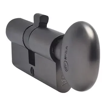 IPSA 70MM CYLINDER KEY & KNOB IN MTS FINISH 16206 IPSA | Model: 16206