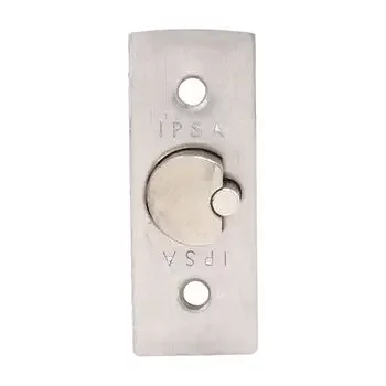 IPSA CYLINDRICAL LOCKS TUBLAR STAINLESS STEEL BATHROOM LOCK 60MM STAINLESS STEEL WITHOUT KEY IPSA | Model: 3658