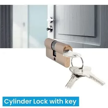 IPSA 60MM CYLINDER BOTH SIDE KEY IN ROSE GOLD FINISH 16211 IPSA | Model: 16211