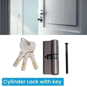 IPSA 70MM CYLINDER BOTH SIDE KEY IN MTS FINISH 16212 IPSA | Model: 16212