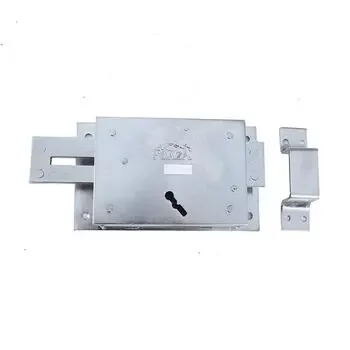 PLAZA GODOWN LOCK 1000 / 3 TURN / 3 KEY IN STAINLESS STEEL FINISH PLAZA | Model: 2626