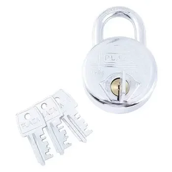 PLAZA G 20 :- ATOOT PAD LOCK IN STAINLESS STEEL FINISH 67MM PLAZA | Model: 5345