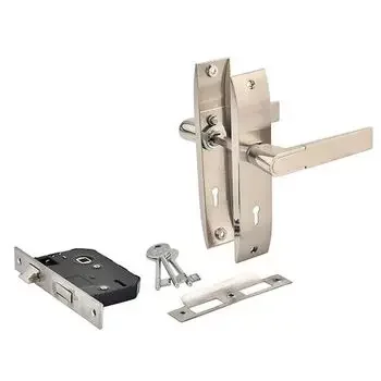 PLAZA PRIED S2 60MM :- 8 PRIED MORTISE HANDLE + MORTISE LOCK & 60MM CYLINDER KEY & KNOB I LEVER HANDLES PLAZA | Model: 8311