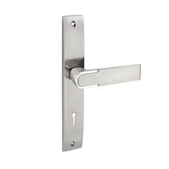 PLAZA PRIED KY :- 8 PRIED MORTISE HANDLE + LEVER LOCK IN STAINLESS STEEL FINISH LEVER HANDLES PLAZA | Model: 8313