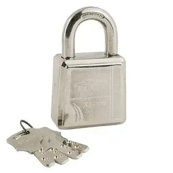 PLAZA XF 2000 PAD LOCK IN STAINLESS STEEL FINISH PLAZA | Model: 18481