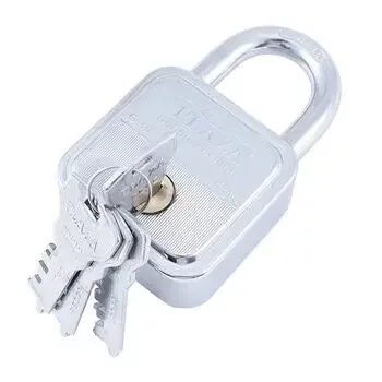 PLAZA G - 30 :- ATOOT PAD LOCK WITH 4 KAY IN STAINLESS STEEL FINISH 65MM PLAZA | Model: 5102