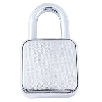PLAZA G - 30 :- ATOOT PAD LOCK WITH 4 KAY IN STAINLESS STEEL FINISH 55MM PLAZA | Model: 5103