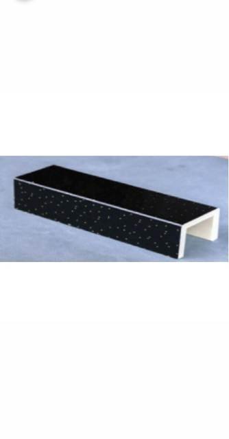 Galaxy Black Artificial Marble Ledge | Model : ESA-GBL-LDG9090