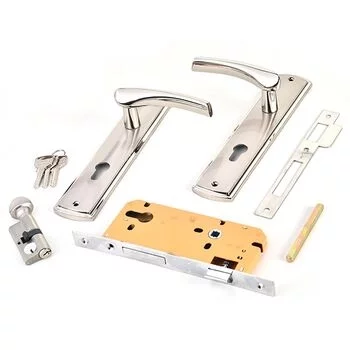 DORSET ONIX MORTISE LOCKSET WITH 60 MM CYLINDER KEY & KNOB (10) SC FINISH DORSET Model: MLONASC