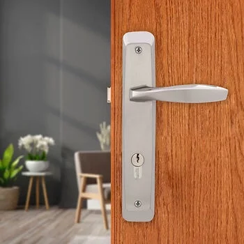 DORSET ZARA MORTISE LOCKSET WITH 60 MM CYLINDER KEY & KNOB (10) SC FINISH DORSET Model: MLZAASC