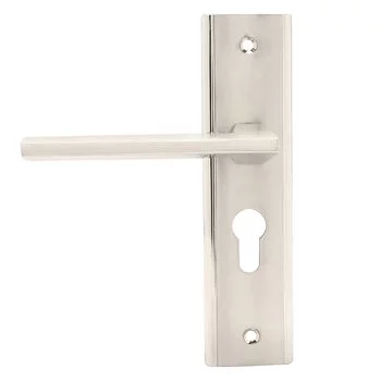 DORSET CETO MORTISE LOCK SET WITH KEY & KNOB (8 HANDLE ON PLATE) LEVER HANDLES DORSET Model: HLCOASC