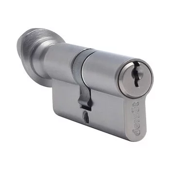 DORSET CYLINDER LOCK ONE SIDE KEY & ONE SIDE KNOB 70MM TM DORSET Model: CL107TM