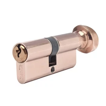 DORSET CYLINDER LOCK ONE SIDE KEY & ONE SIDE KNOB 70MM HG DORSET Model: CL107HG