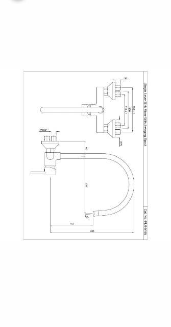 Single Lever Sink Mixer | Model : FLR-CHR-5165