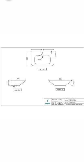 Table Top Basin | Model : LAS-WHT-91933