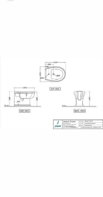 Floor Mounted Bidet | Model : QPS-WHT-7151PM