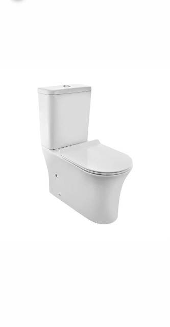 Rimless Bowl With Cistern For Coupled WC | Model : ONS-WHT-10753P180UFSMZ
