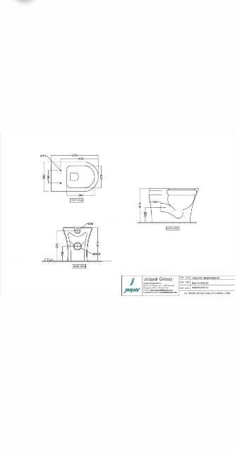 Rimless Back To Wall WC | Model : ONS-WHT-10955P180UFSM