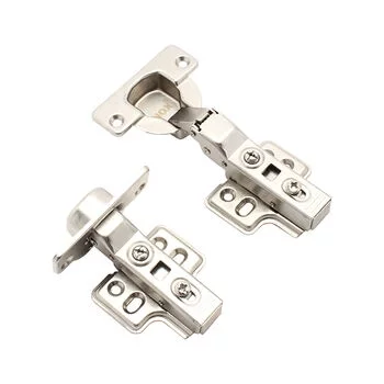 INOX THICK DOOR SOFT CLOSE HINGE 8 CRANK -40MM CUP INOX Model: C7.02.302