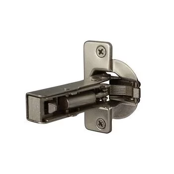 INOX THICK DOOR SOFT CLOSE HINGE 8 CRANK -40MM CUP INOX Model: C7.02.302