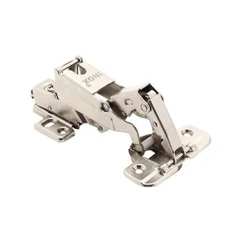 INOX WIDE ANGLE SOFT CLOSE HINGE 170 - CLIP ON INOX Model: C7.02.204