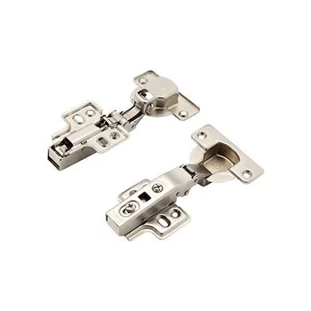 INOX THICK DOOR SOFT CLOSE HINGE 0 CRANK -40MM CUP INOX Model: C7.02.301