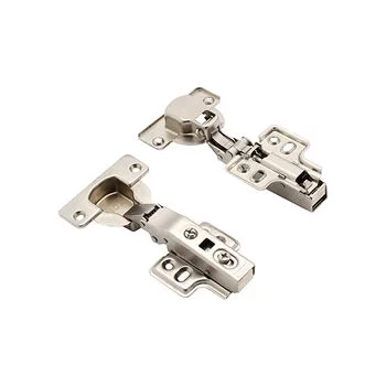 INOX THICK DOOR SOFT CLOSE HINGE 0 CRANK -40MM CUP INOX Model: C7.02.301