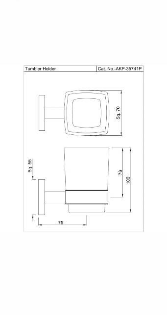 Tumbler Holder | Model : AKP-GLD-35741P