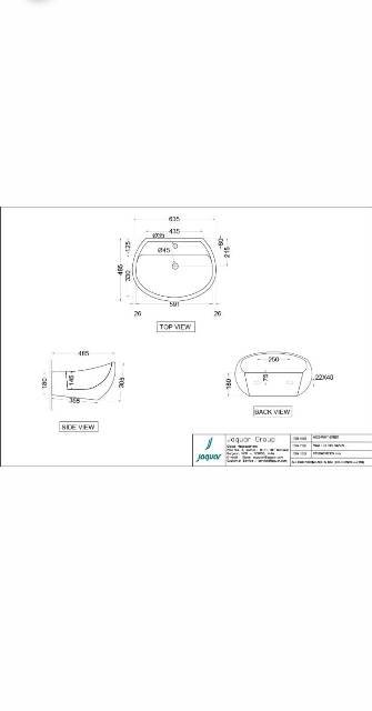 Wall Hung Basin | Model : ACS-WHT-87801