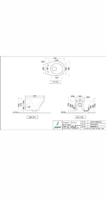 Rimless Blind Installation Wall Hung WC | Model : ACS-WHT-87953BIUFSM