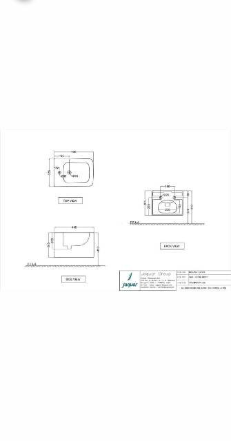 Wall Hung Bidet | Model : KUS-WHT-35153