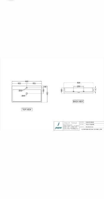 Table Top Basin | Model : KUS-WHT-35931N