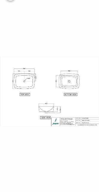 Table Top Basin | Model : KUS-WHT-35901