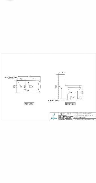 Single Piece WC | Model : LYS-WHT-38851S300UFSMSNR