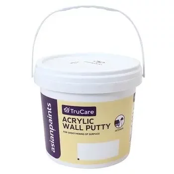 ASIAN PAINTS TRUCARE ACRYLIC WALL PUTTY WHITE 5KG ASIAN PAINTS | Model: 13540908250