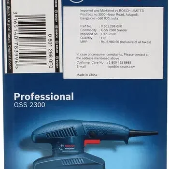 BOSCH GSS 2300 BLUE MATT BOSCH | Model: 0.601.298.0F0