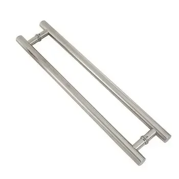 IPSA GLASS PULL HANDLE GP121 32X600 STAINLESS STEEL PAIR IPSA Model: 15620