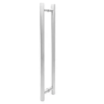 IPSA GLASS PULL HANDLE GP121 32X600 STAINLESS STEEL PAIR IPSA Model: 15620