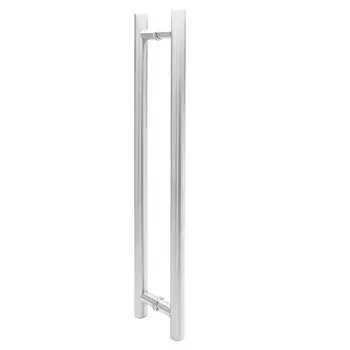 IPSA GLASS PULL HANDLE GP121 32X600 STAINLESS STEEL PAIR IPSA Model: 15620