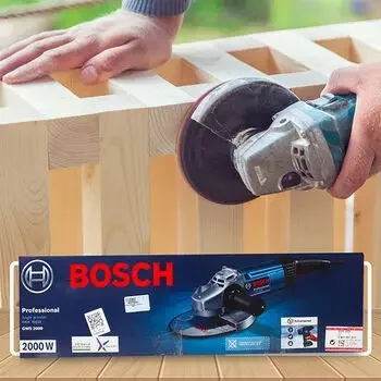 BOSCH GWS2000-180 BLUE MATT BOSCH | Model: 0.601.8B7.0F0