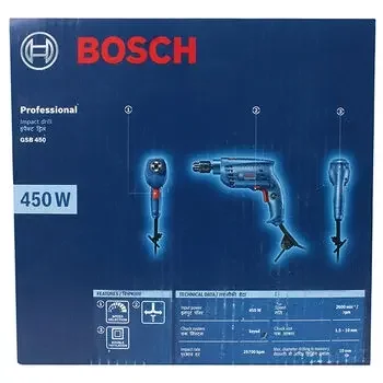 BOSCH GSB 450 BLUE MATT BOSCH | Model: 0.601.216.1FK