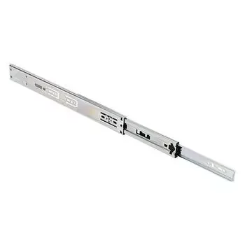 IPSA SOFT CLOSING BALL BEARING DRAWER SLIDER - SS FINISH 400MM PAIR IPSA Model: 8419