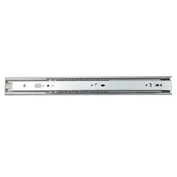 IPSA SOFT CLOSING BALL BEARING DRAWER SLIDER - SS FINISH 400MM PAIR IPSA Model: 8419