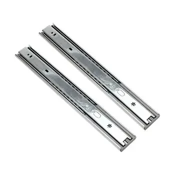 IPSA SOFT CLOSING BALL BEARING DRAWER SLIDER - SS FINISH 350MM PAIR IPSA Model: 3954