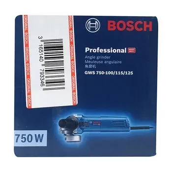 BOSCH GWS 750-100 BLUE MATT BOSCH | Model: 0.601.394.0F0