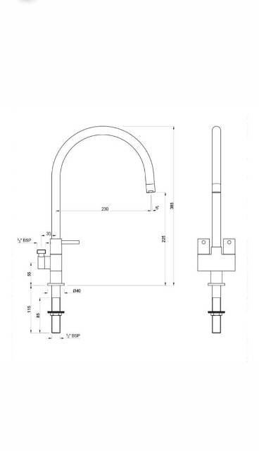Sink Cock | Model : FLR-CHR-5355N