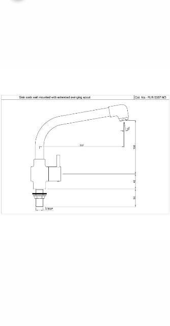 Sink Cock | Model : FLR-CHR-5357SD
