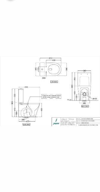 Rimless Bowl With Cistern | Model : VGS-WHT-81753S250UFSMZ